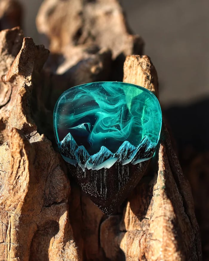 🎁Hot Sale 49% OFF⏳Northern Lights Guitar Pick - Beste Musiker Geschenk