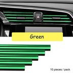 Verchromter Verkleidungsstreifen für den Lufteinlass eines Autos