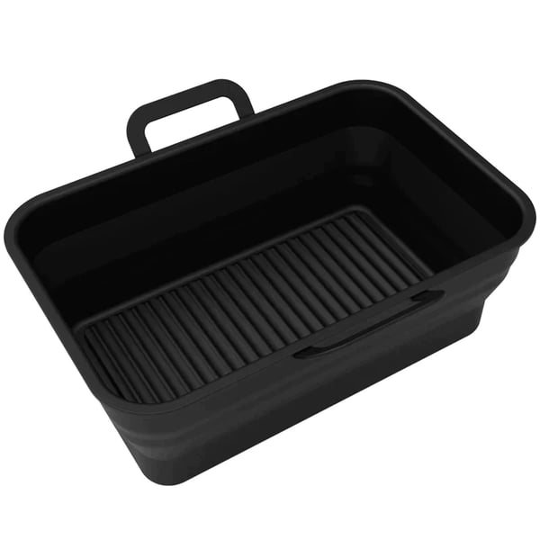ZUSAMMENKLAPPBARE SILIKON-BACKFORM FÜR DIE HEISSLUFTFRITTEUSE