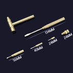 Ideales Geschenk - 5 in 1 Mini-Hammer- und Schraubendreher-Handwerkzeug-Set