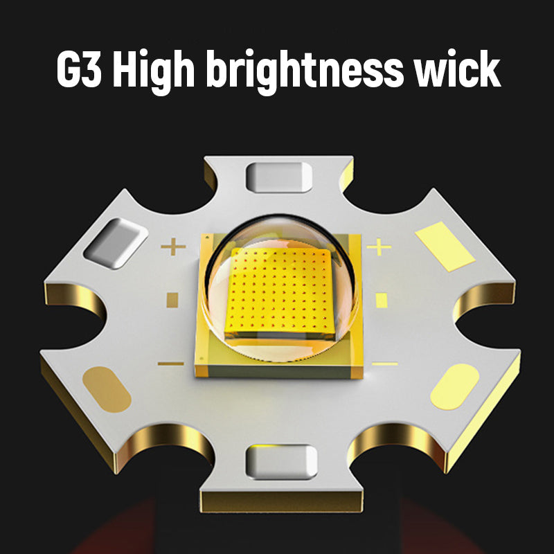 Multifunktionale wiederaufladbare tragbare Mini-Taschenlampe