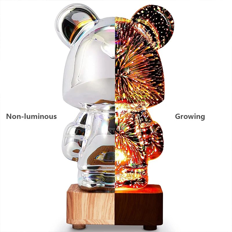 Blendender Bär LED-Lampe