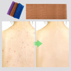 Peeling Waschlappen Rücken abreiben und einschäumen