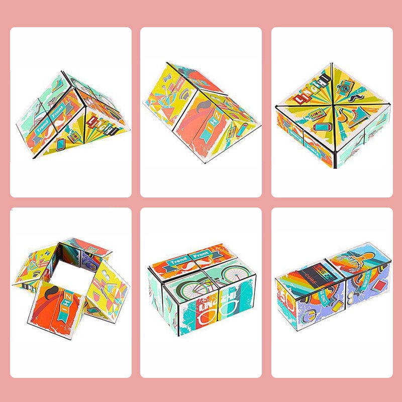 Außergewöhnlicher 3D -Magiewürfel