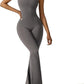 🔥Neujahrsverkauf-50%🔥RabattSexy rückenfreie Jumpsuits mit Schlagseite