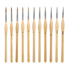 11-teiliges Miniatur-Detailpinsel-Set