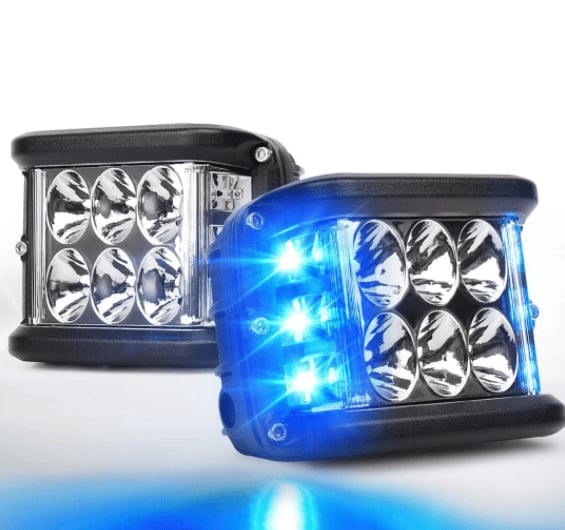 ✨ begrenzter Zeit heißer Verkauf 49% Rabatt ✨   Auto Dual Side LED Dual Farblicht