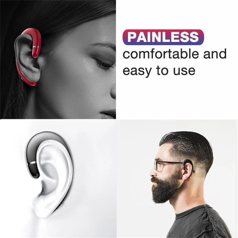 Drahtloser Bluetooth-Kopfhörer mit Knochenleitungskabel