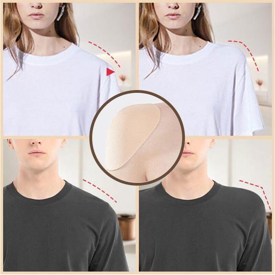 Unsichtbare Rutschfeste Schulterklappen