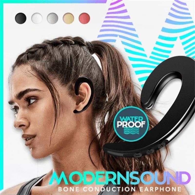 Drahtloser Bluetooth-Kopfhörer mit Knochenleitungskabel