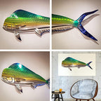 49% OFF - 🦈Metall Hai Kunst Wanddekoration