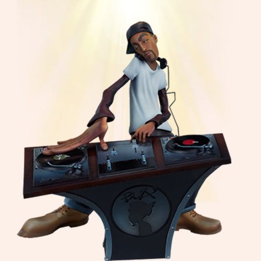 Ideales Geschenk - Rap-Musikstars DJ-Figurenskulptur