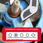 🔧Industrial Grad Multifunktional selbst speichern Rohrschlüsselwerkzeug 🔧