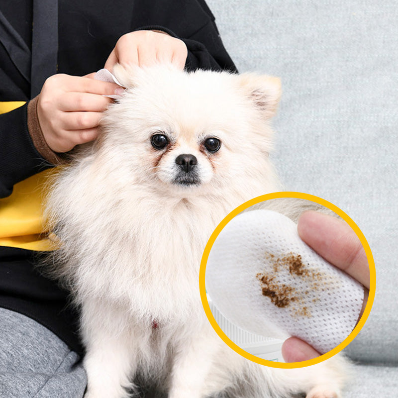 [Geschenk für Ihre Haustiere] Augenreinigungstücher für Haustiere zur Entfernung von Tränenflecken