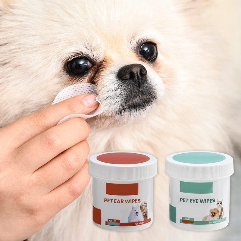 [Geschenk für Ihre Haustiere] Augenreinigungstücher für Haustiere zur Entfernung von Tränenflecken